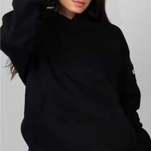 Elegant Black Women's Hoodie